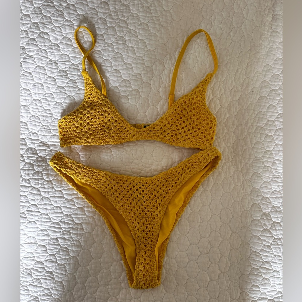 Triangl Swimwear Yellow Bikini